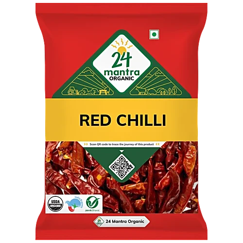 24 Mantra Dry Redchilli 100GM