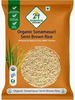 24 Mantra Sonamasuri Brown Rice 1KG