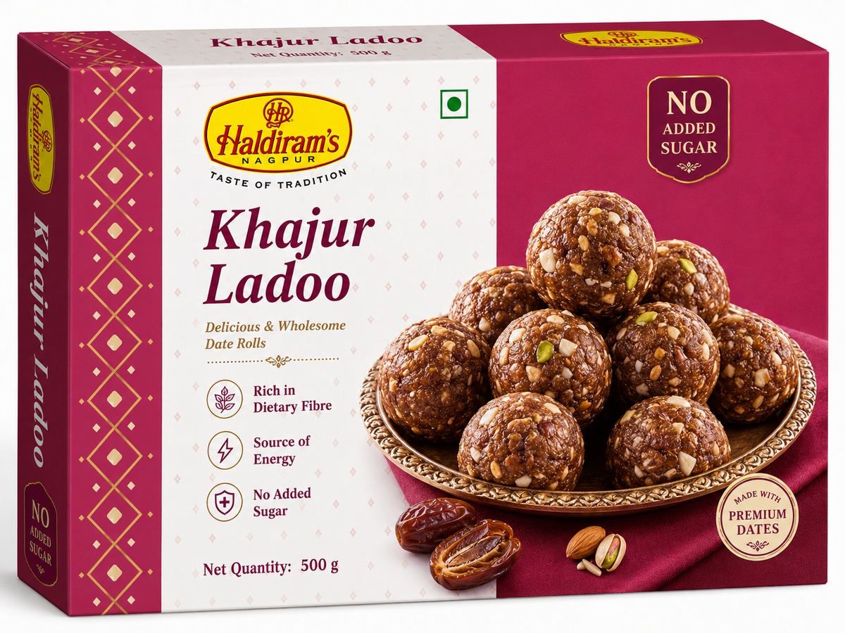 Haldiram Khajur Ladoo 500GM