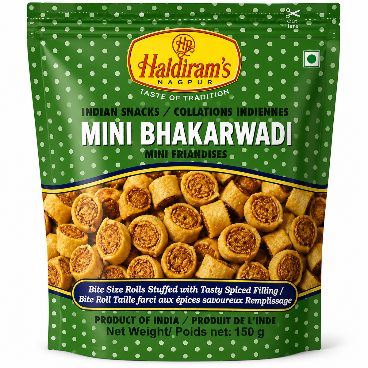Haldiram Mini Bhakarwadi 150GM