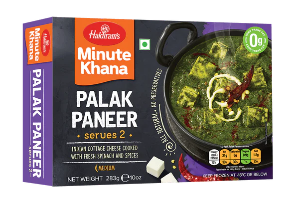 Haldiram Palak Paneer 283GM