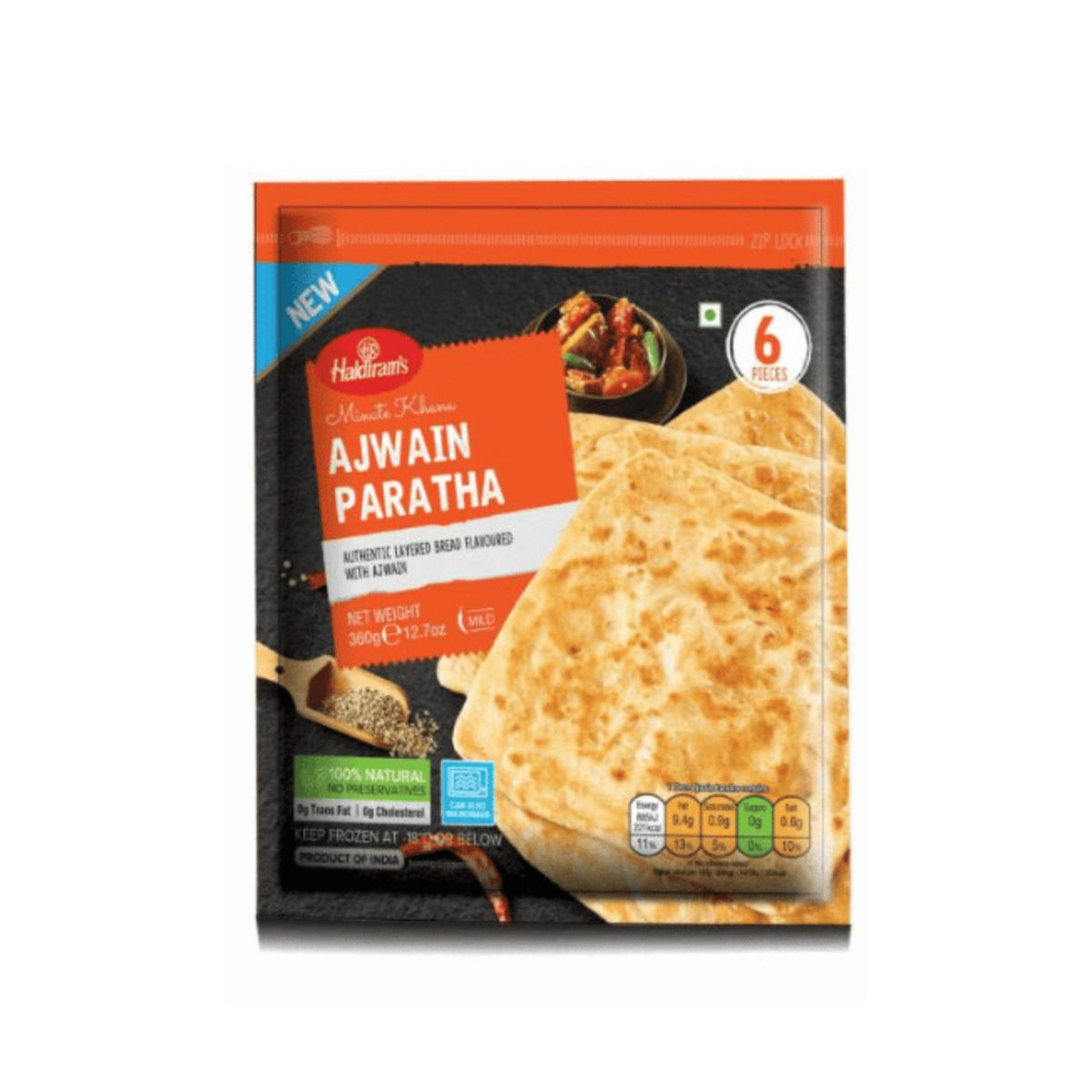 Haldiram Ajwain Paratha 360GM