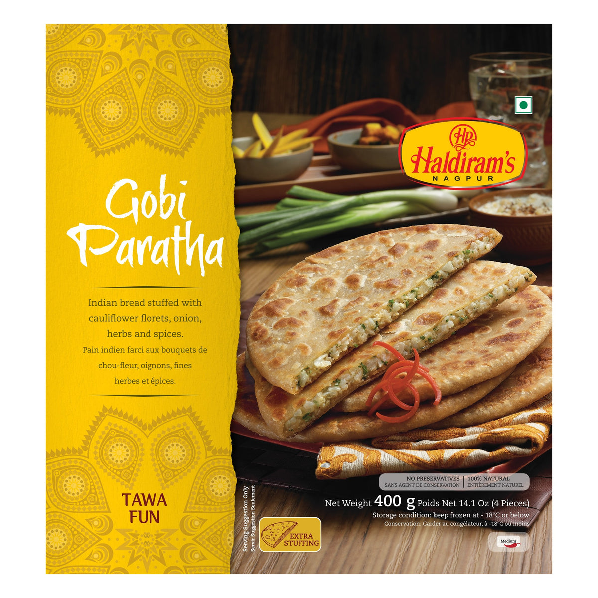 Haldiram Gobi Paratha 400GM