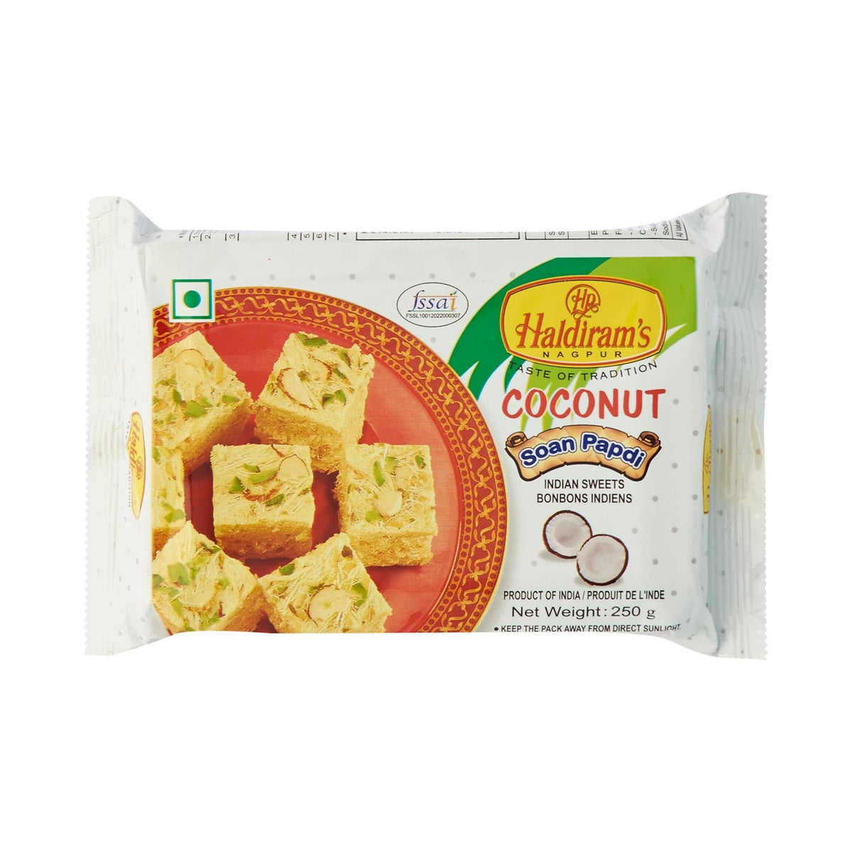 Haldirams Coconut Soan Papdi 250GM
