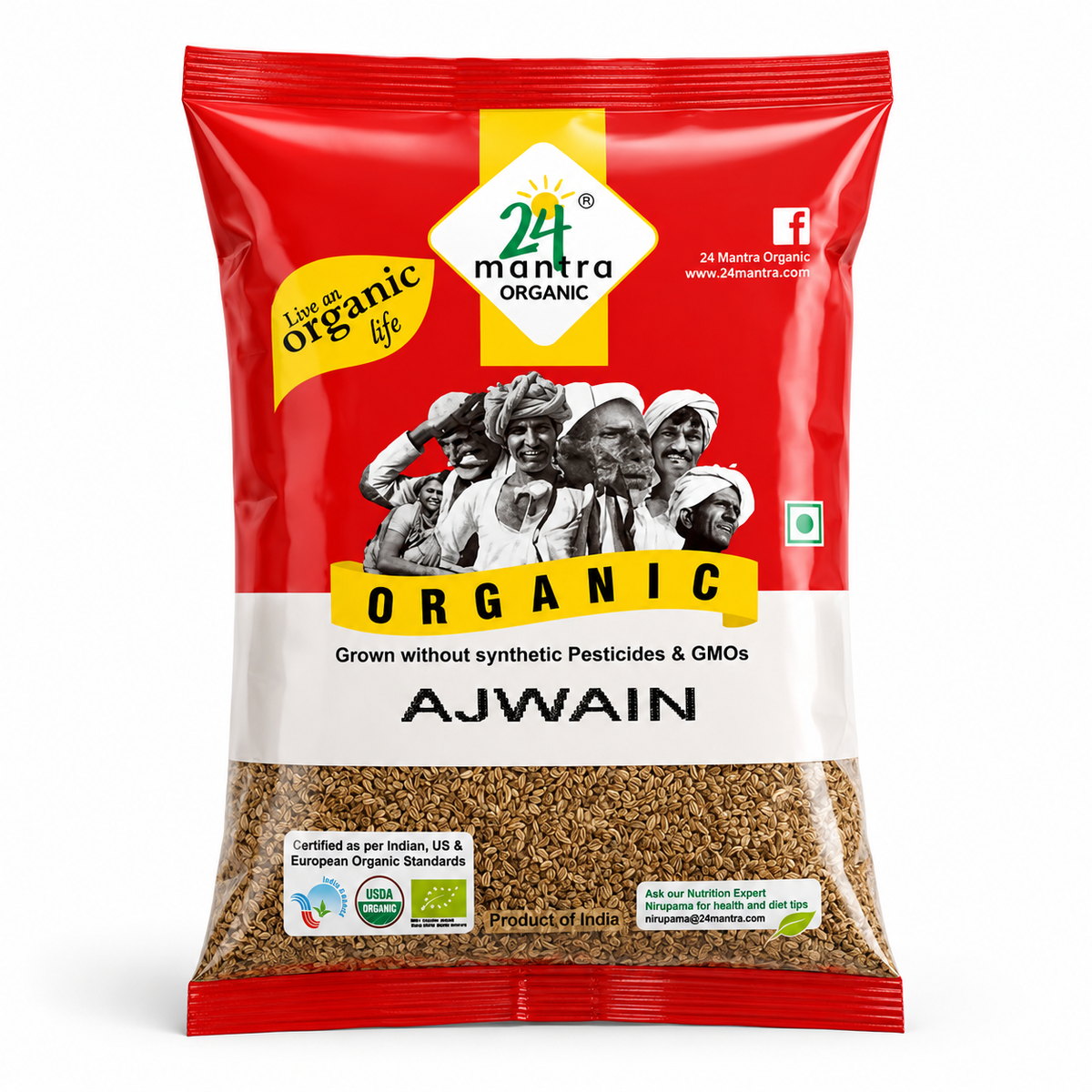 24 Mantra Ajwain 200GM