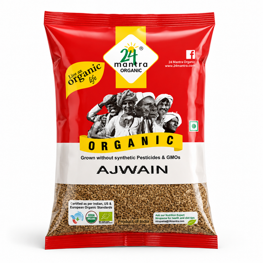 24 Mantra Ajwain Seeds 100GM