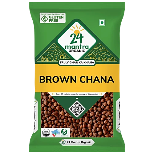 24 Mantra Brown Chana 500GM