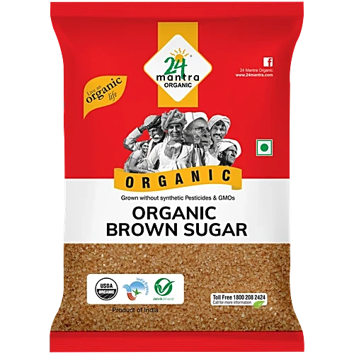 24 Mantra Organic Brown Sugar 1KG