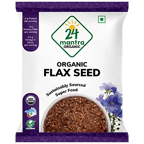24 Mantra Flax Seeds 200GM