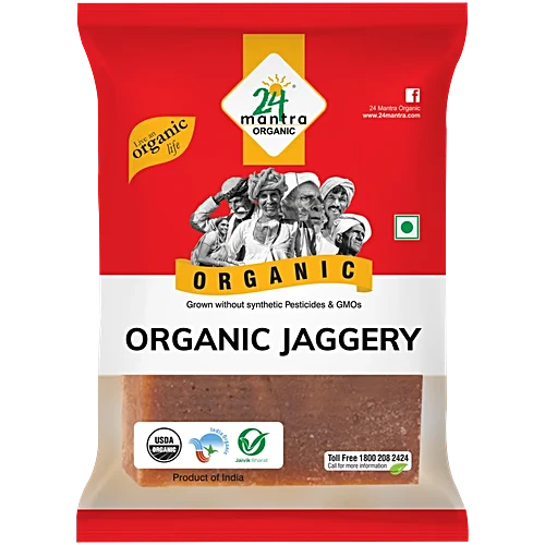 24 Mantra Jaggery Block 500GM