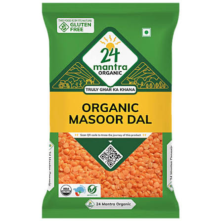 24 Mantra Masoor Dhall 500GM