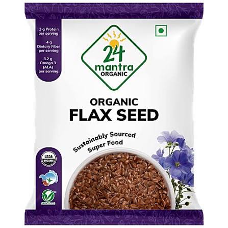24 Mantra Organic Flax Seeds 200G