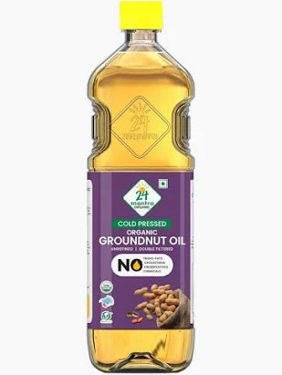 24 Mantra Organic Groundnut Oil 1LI