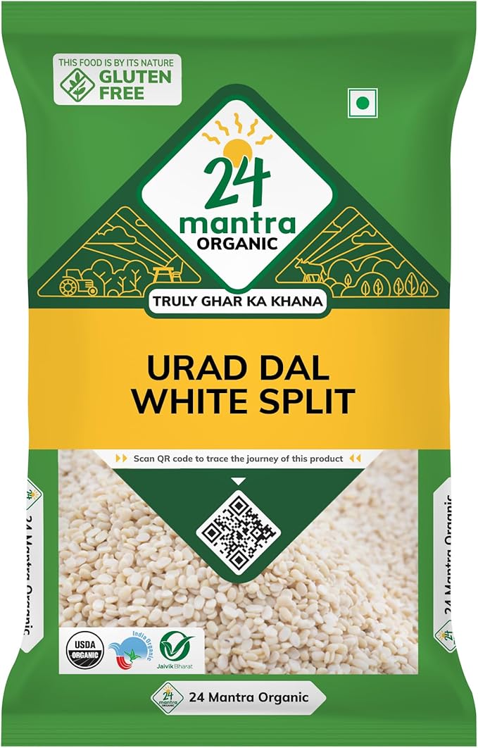 24 Mantra Urid Dhall Split 500GM