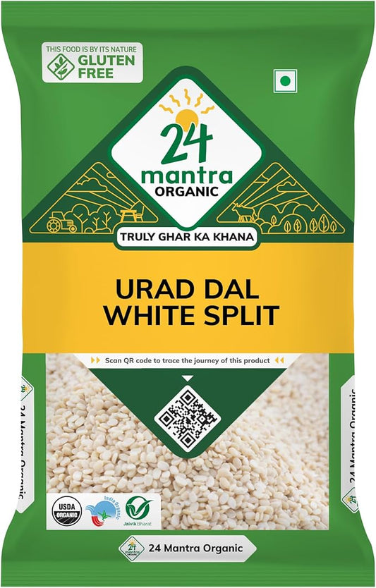 24 Mantra Urid Dhall Split 500GM