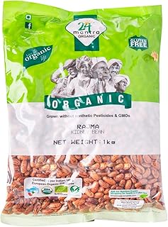 24 Mantra Organic Rajma Chitra 500GM