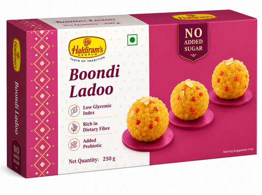 Haldiram Besan Ladoo 250GM