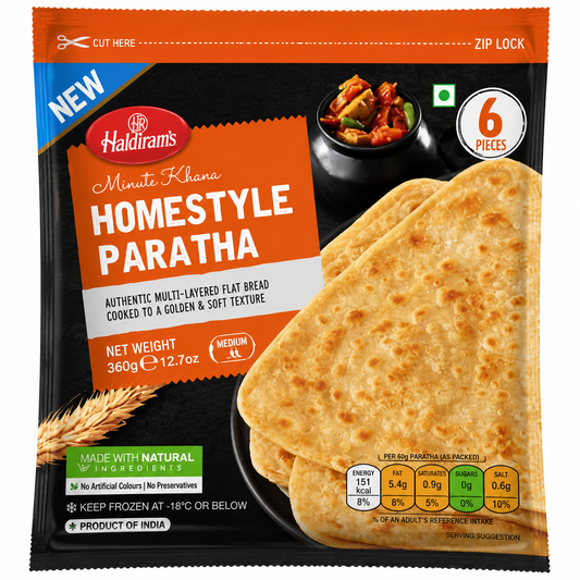 Haldiram Homestyle Paratha 400GM