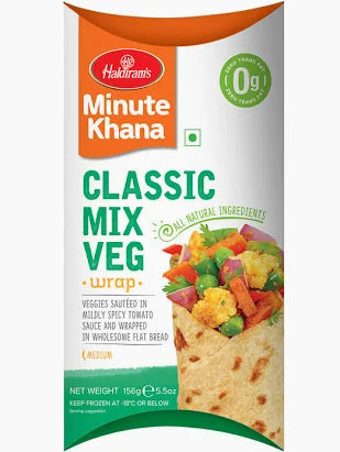 Haldiram Mix Veg Wrap 156GM