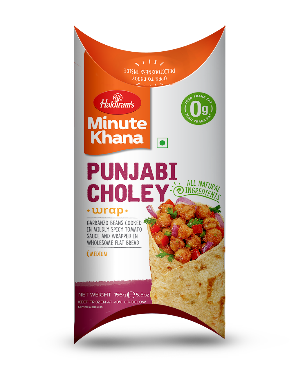 Haldiram Punjabi Choley WRAP156G
