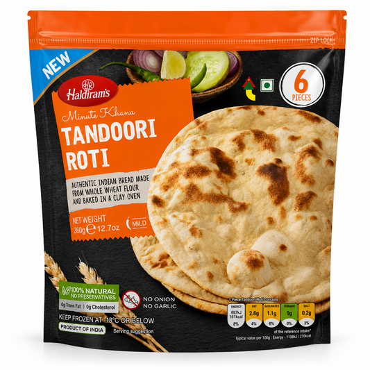 Haldiram Tandoori Roti 360GM