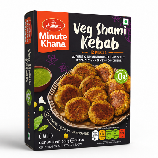 Haldiram Veg Shami Kebab 300GM