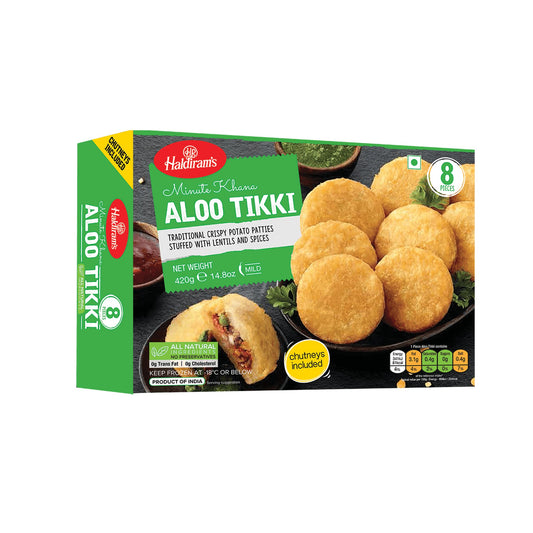 Haldiram Aloo Tikki 420GM