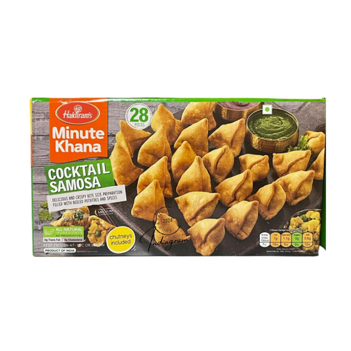 Haldiram Cocktail Samosa 650GM